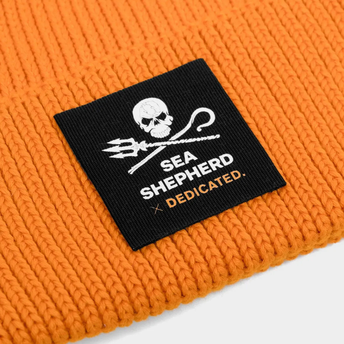 Flash Sale Beanie Hemavan Jolly Patch Safety Orange Beanies