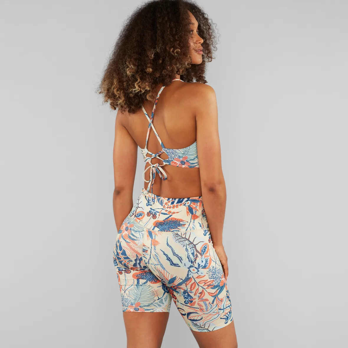 Outlet Bike Tights Kortebo Vintage Jungle Multi Color Women Outlet