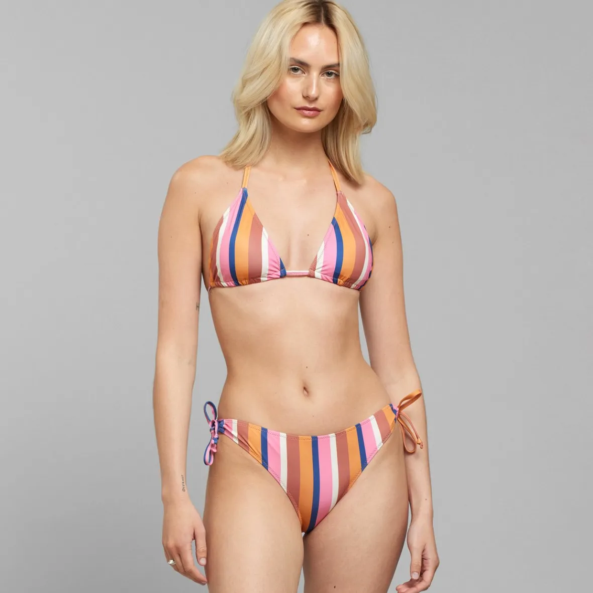 New Bikini Bottom Odda Irregular Stripe Multi Colour Women Outlet