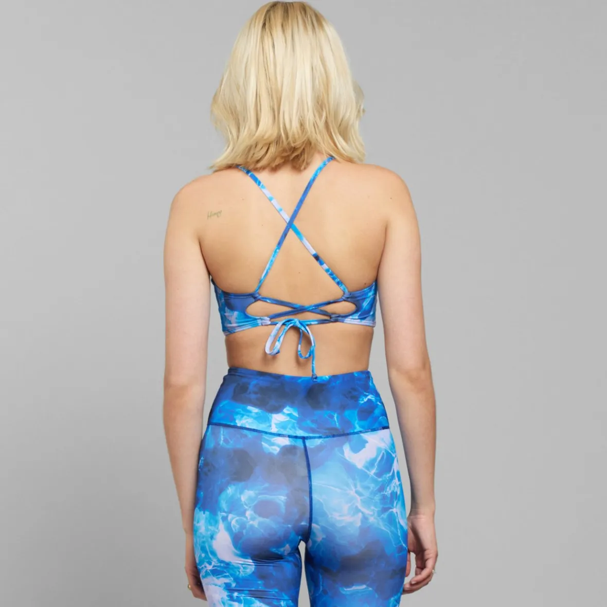 Best Sale Bikini Top Alva Ocean Ink Dark Multi Color Women Outlet