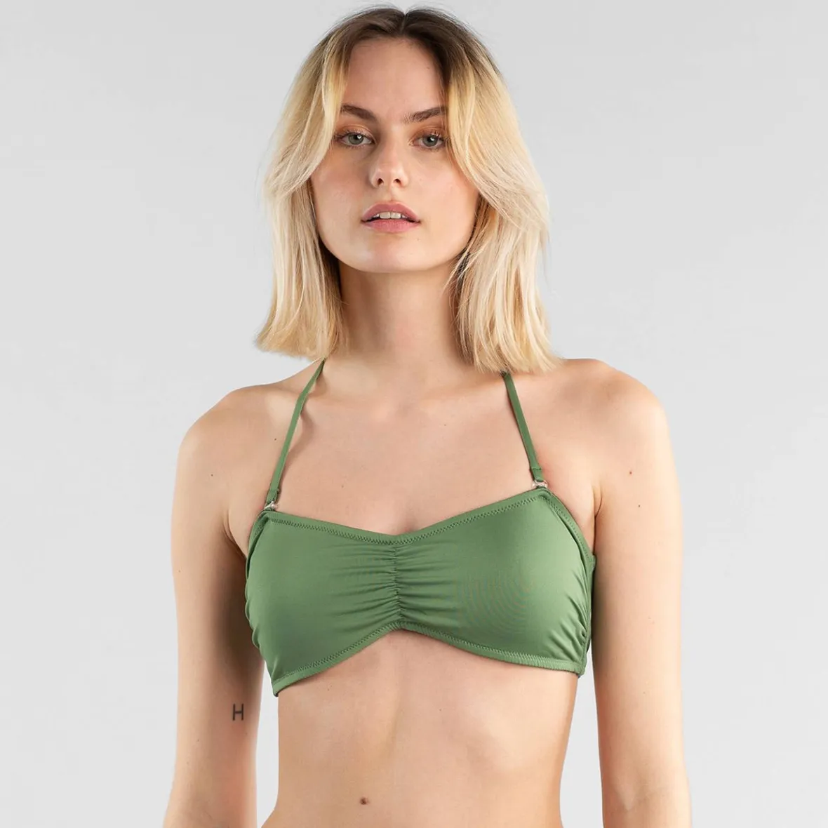 Hot Bikini Top Kovik Olive Green Women Outlet