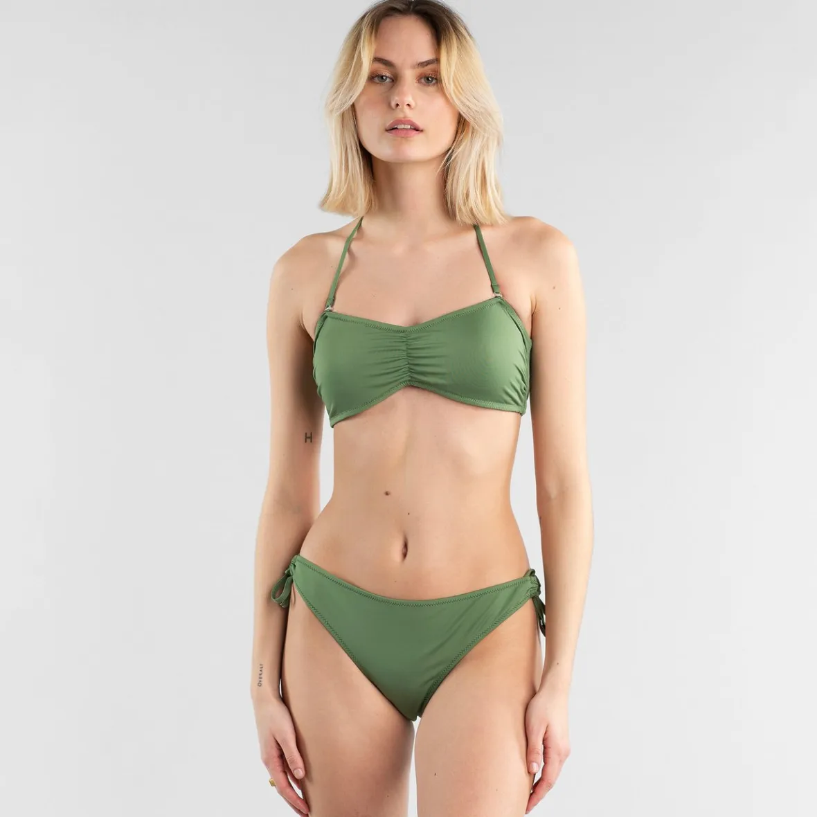 Hot Bikini Top Kovik Olive Green Women Outlet