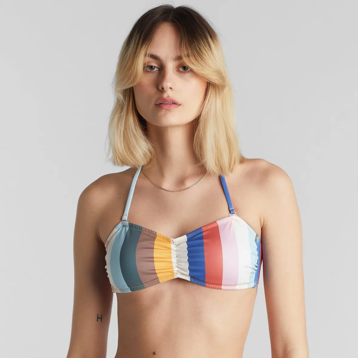 Shop Bikini Top Kovik Stripes Multi Color Women Outlet