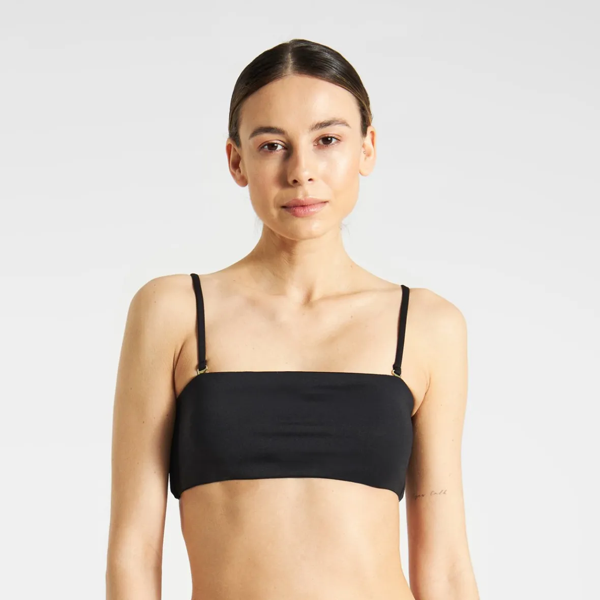 Shop Bikini Top Roma Black Women Outlet