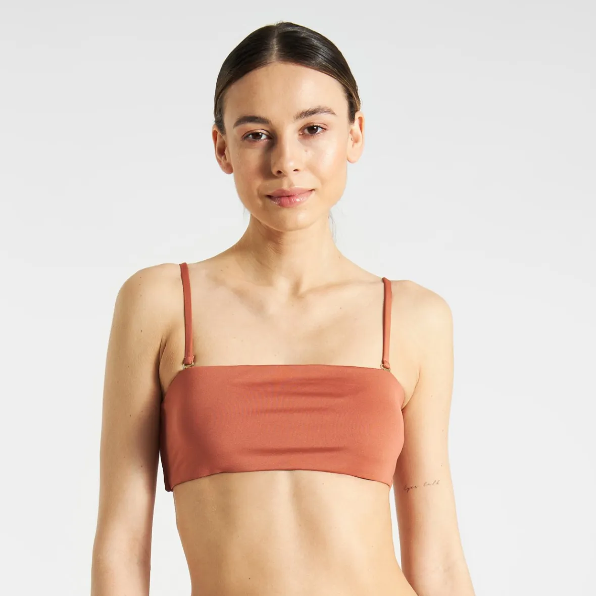 Cheap Bikini Top Roma Copper Brown Women Outlet