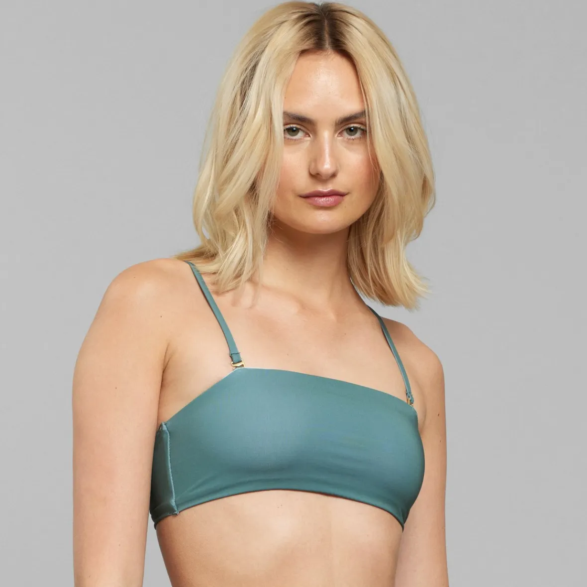 New Bikini Top Roma Duck Green Women Outlet