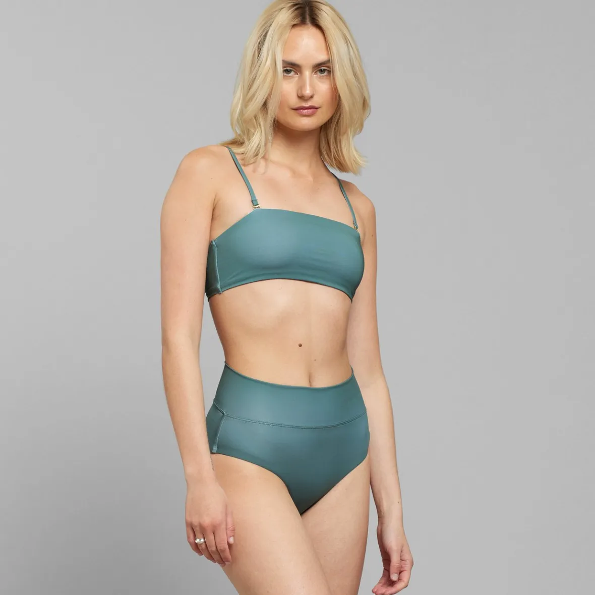 New Bikini Top Roma Duck Green Women Outlet