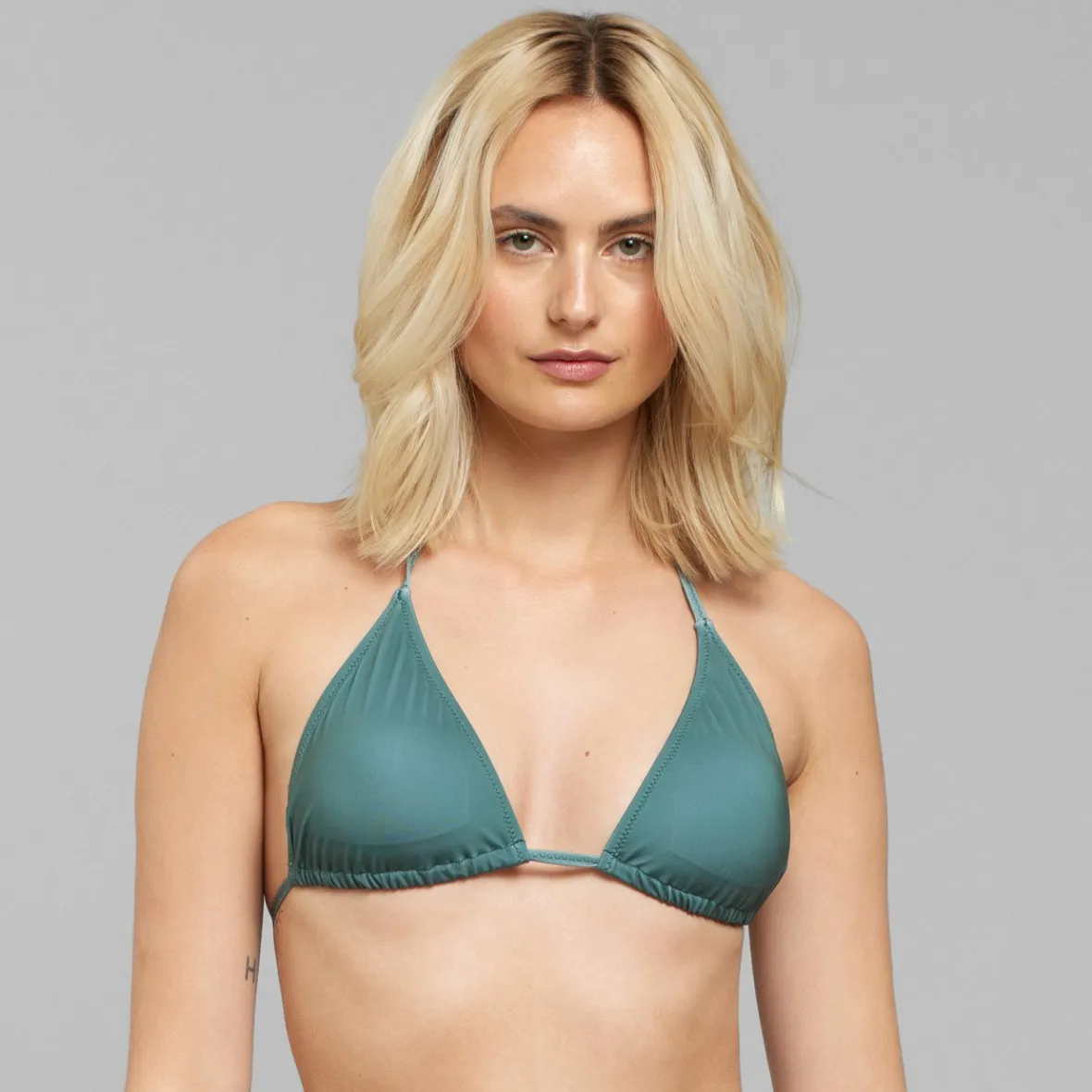 Online Bikini Top Sandnes Duck Green Women Outlet