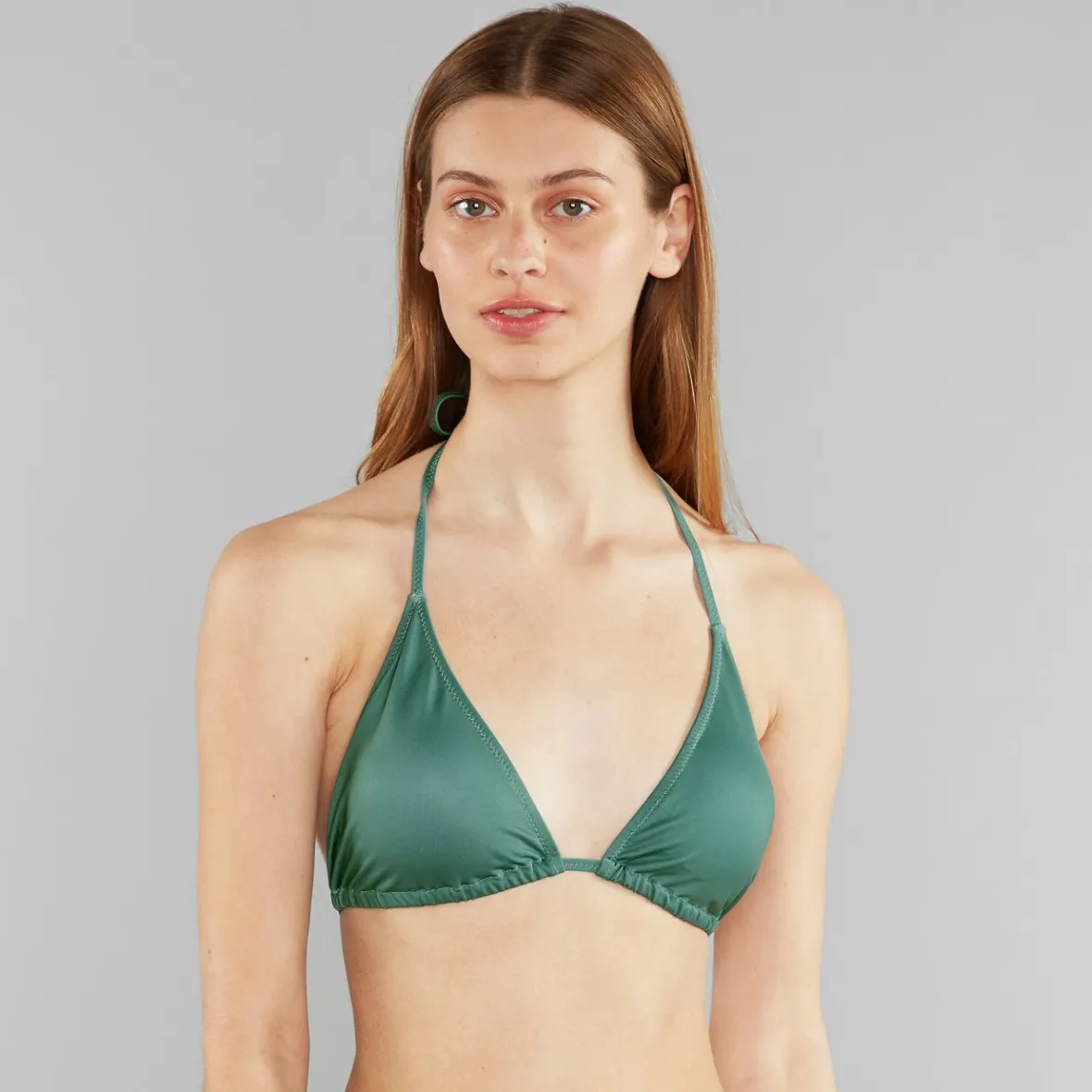 Best Bikini Top Sandnes Forest Green Women Outlet