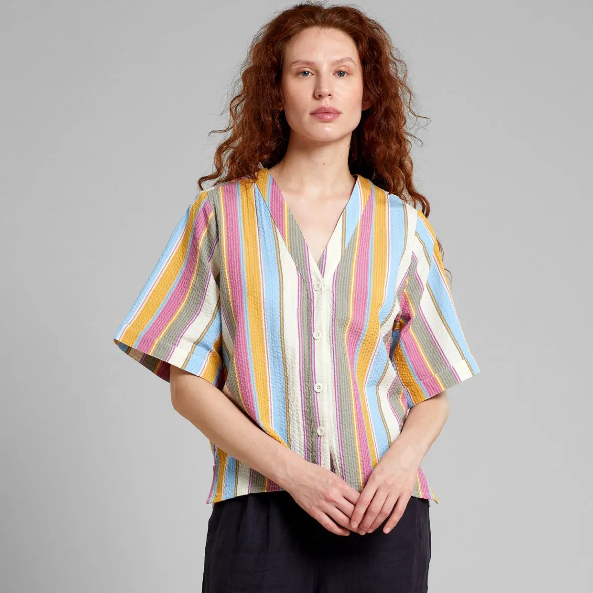 Online Blouse Odense Club Stripe Multi Color Women Outlet