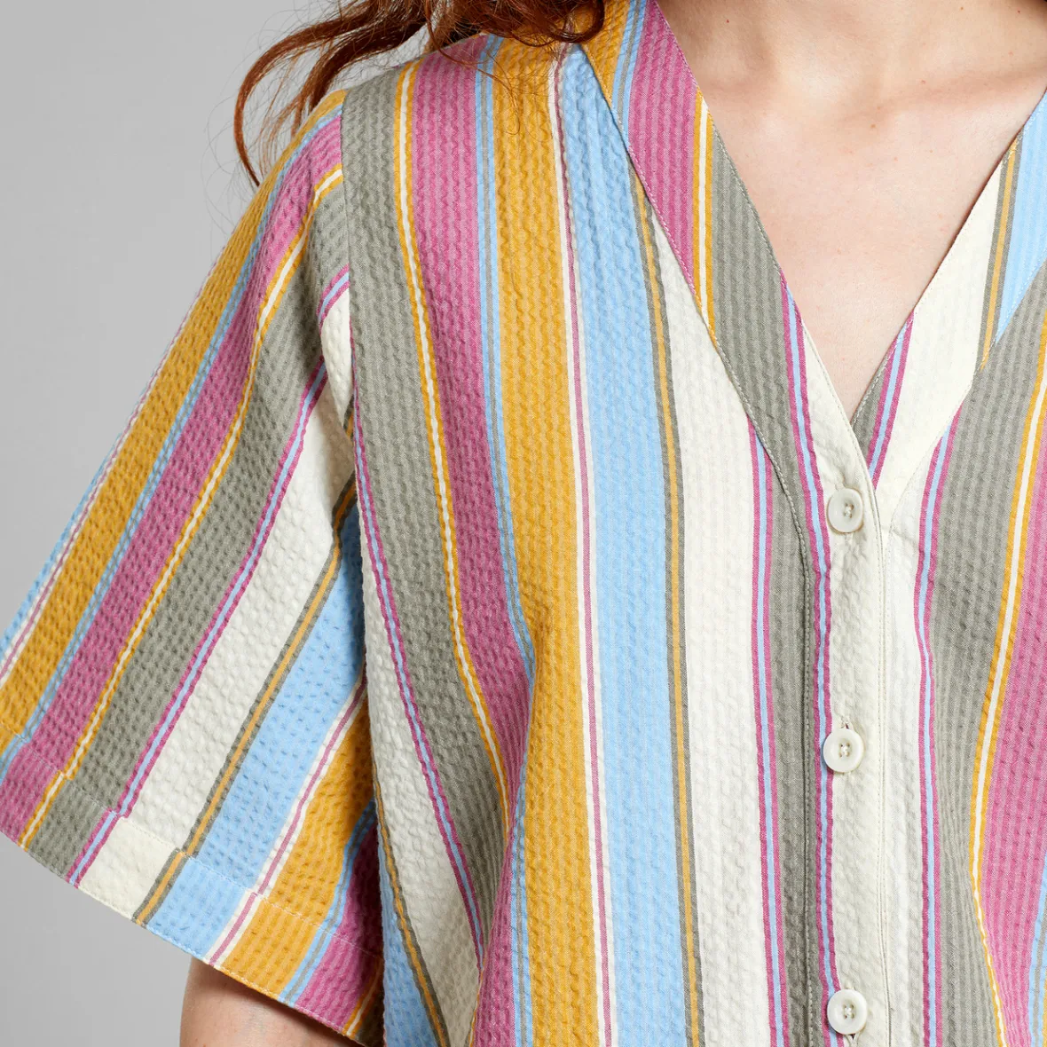 Online Blouse Odense Club Stripe Multi Color Women Outlet