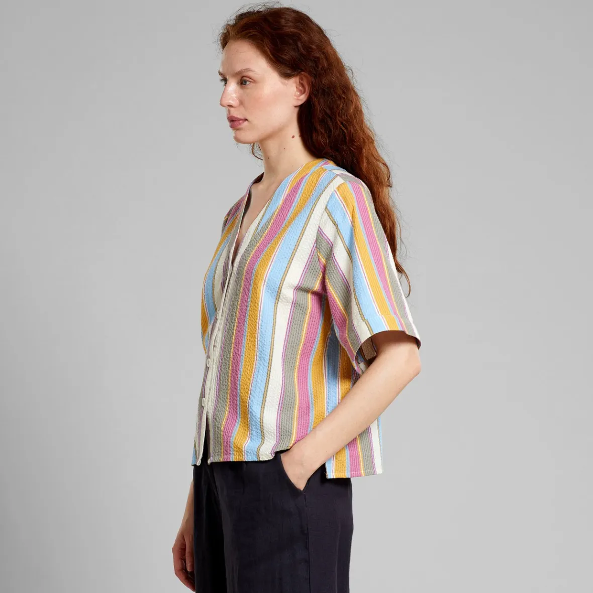 Online Blouse Odense Club Stripe Multi Color Women Outlet