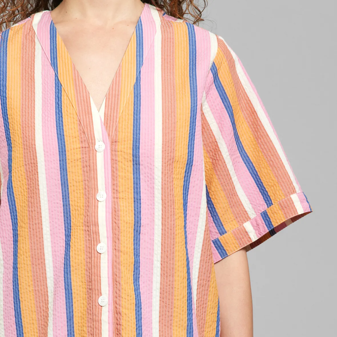 Best Sale Blouse Odense Stripe Multi Color Women Outlet