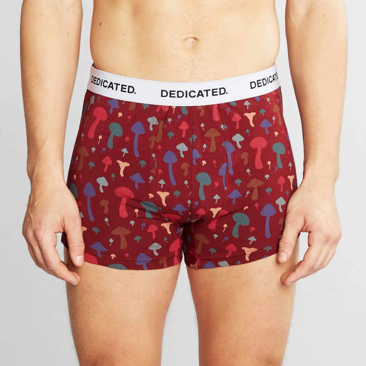 Discount Boxer Briefs Kalix Mushrooms Burgundy Outlet