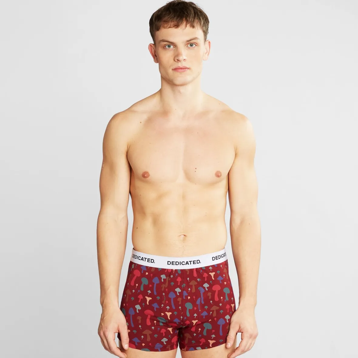 Discount Boxer Briefs Kalix Mushrooms Burgundy Outlet