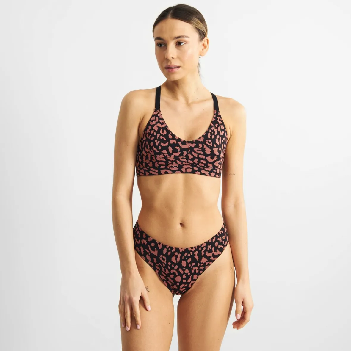 Fashion Briefs Ramsele Leopard Terracotta Red Women Underwear