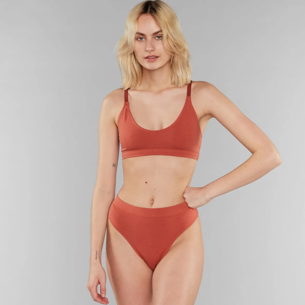 Store Briefs Ramsele Terracotta Red Women Outlet