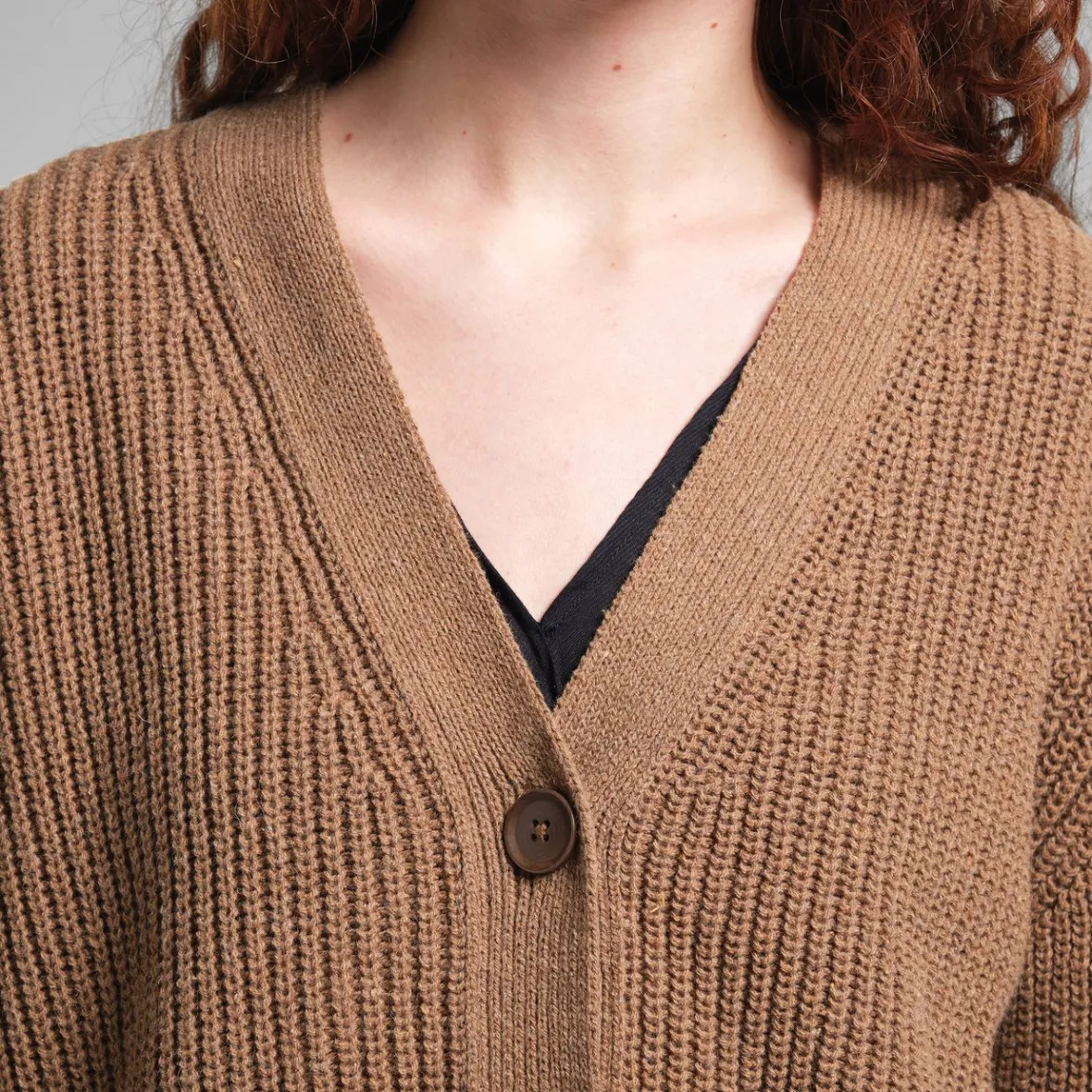 Flash Sale Cardigan Kanan Camel Brown Women Knitwear