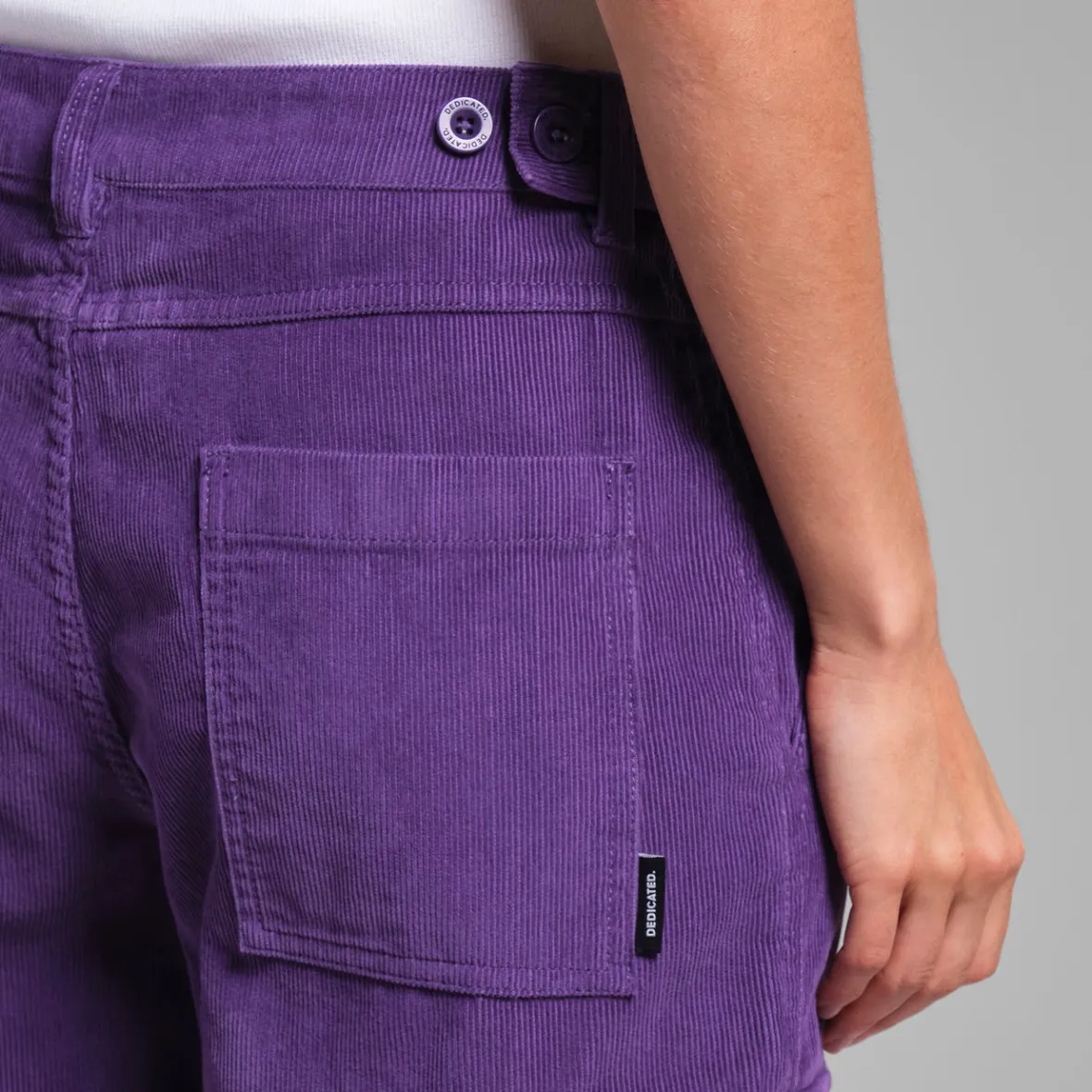 Outlet Cargo Pants Bagarmossen Corduroy Picasso Purple Women Pants