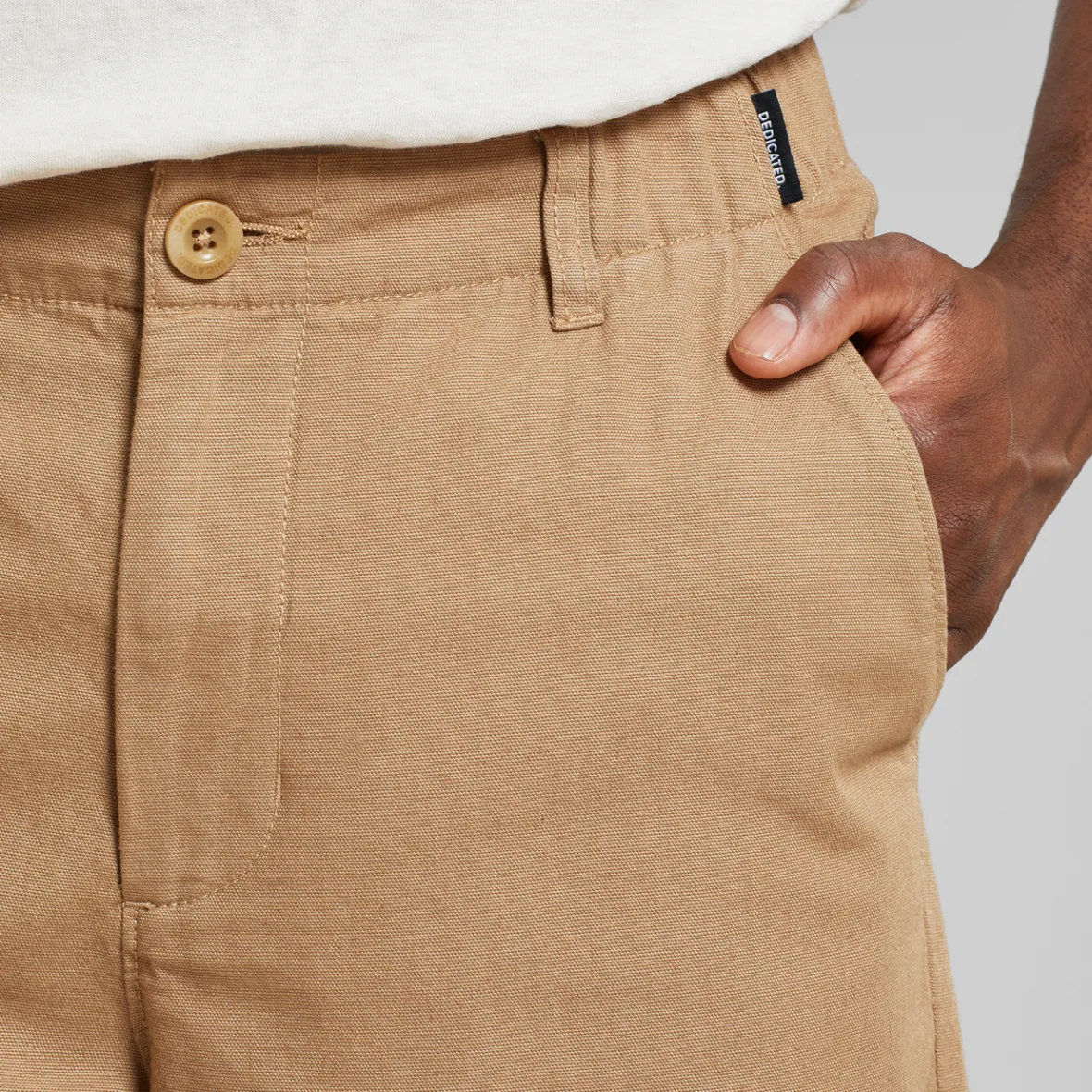 Cheap Chino Shorts Nacka Canvas Kelp Beige Shorts