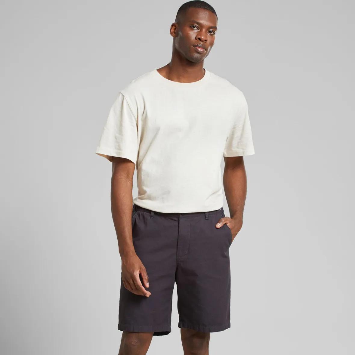 New Chino Shorts Nacka Canvas Phantom Black Shorts