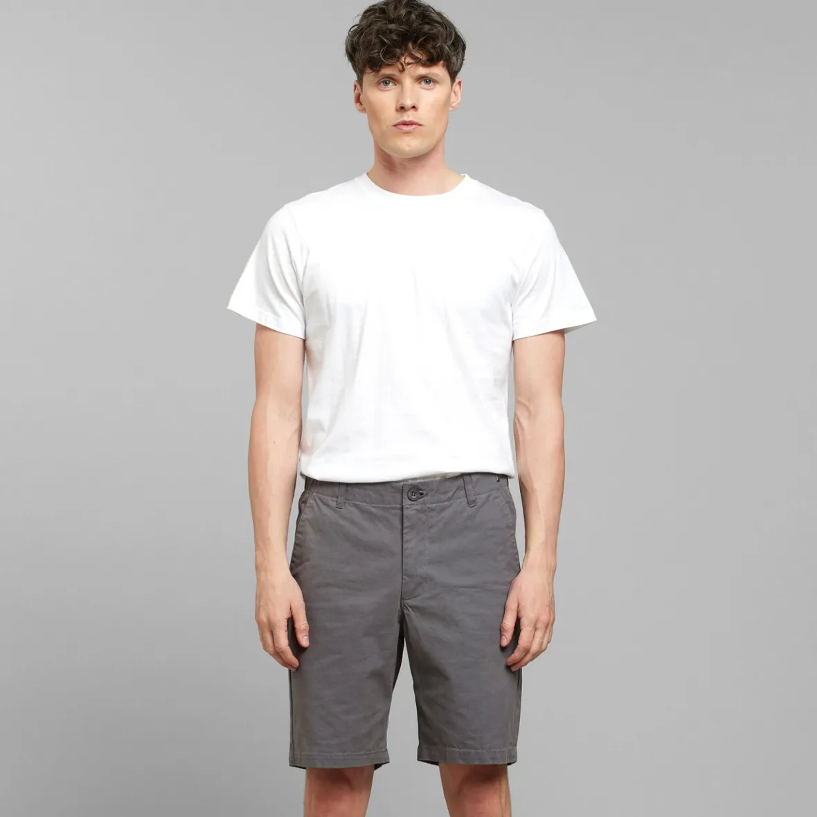 Hot Chino Shorts Nacka Grey Outlet