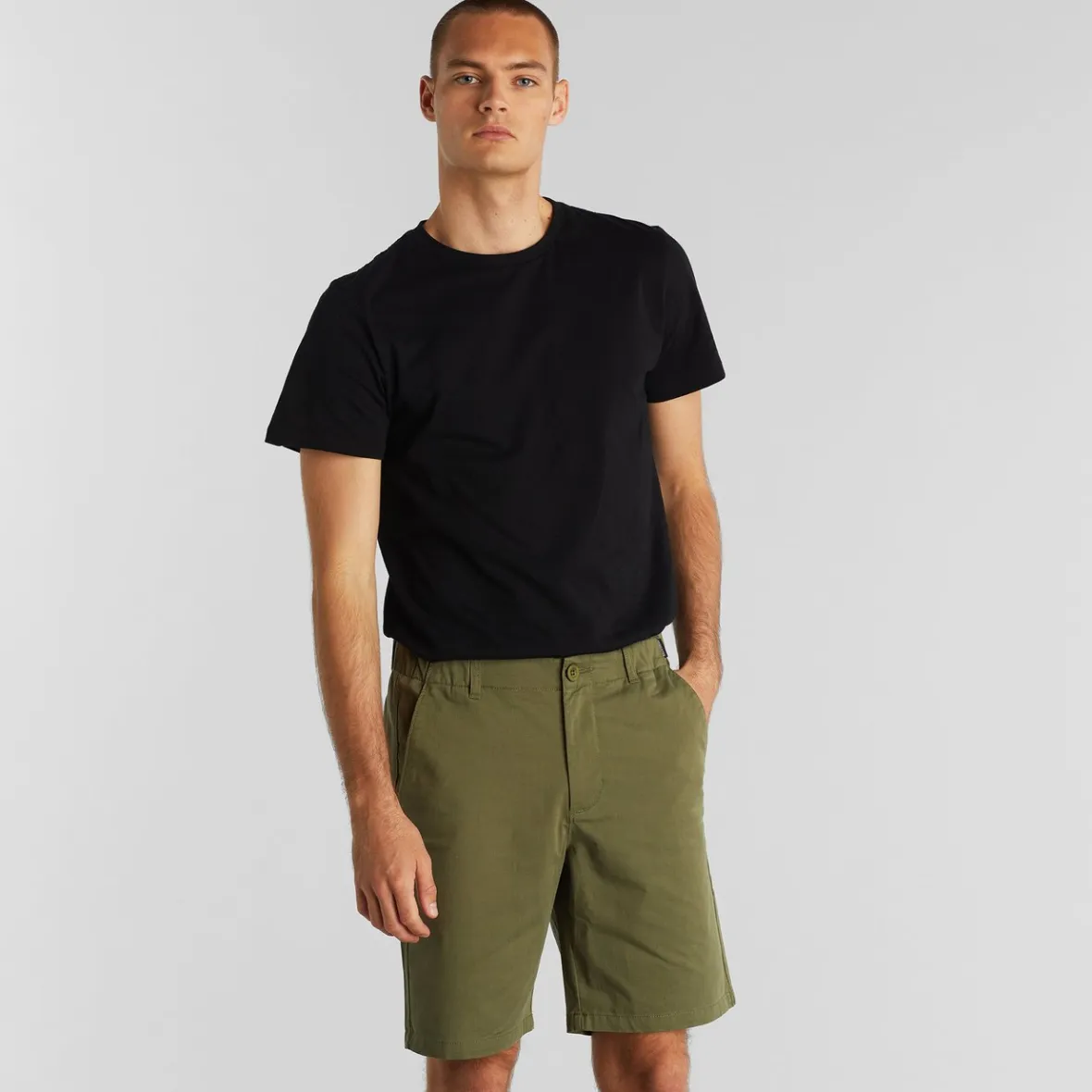 Fashion Chino Shorts Nacka Olive Green Outlet