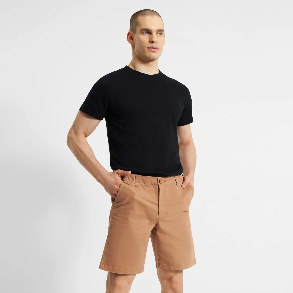 Hot Chino Shorts Nacka Wood Brown Outlet