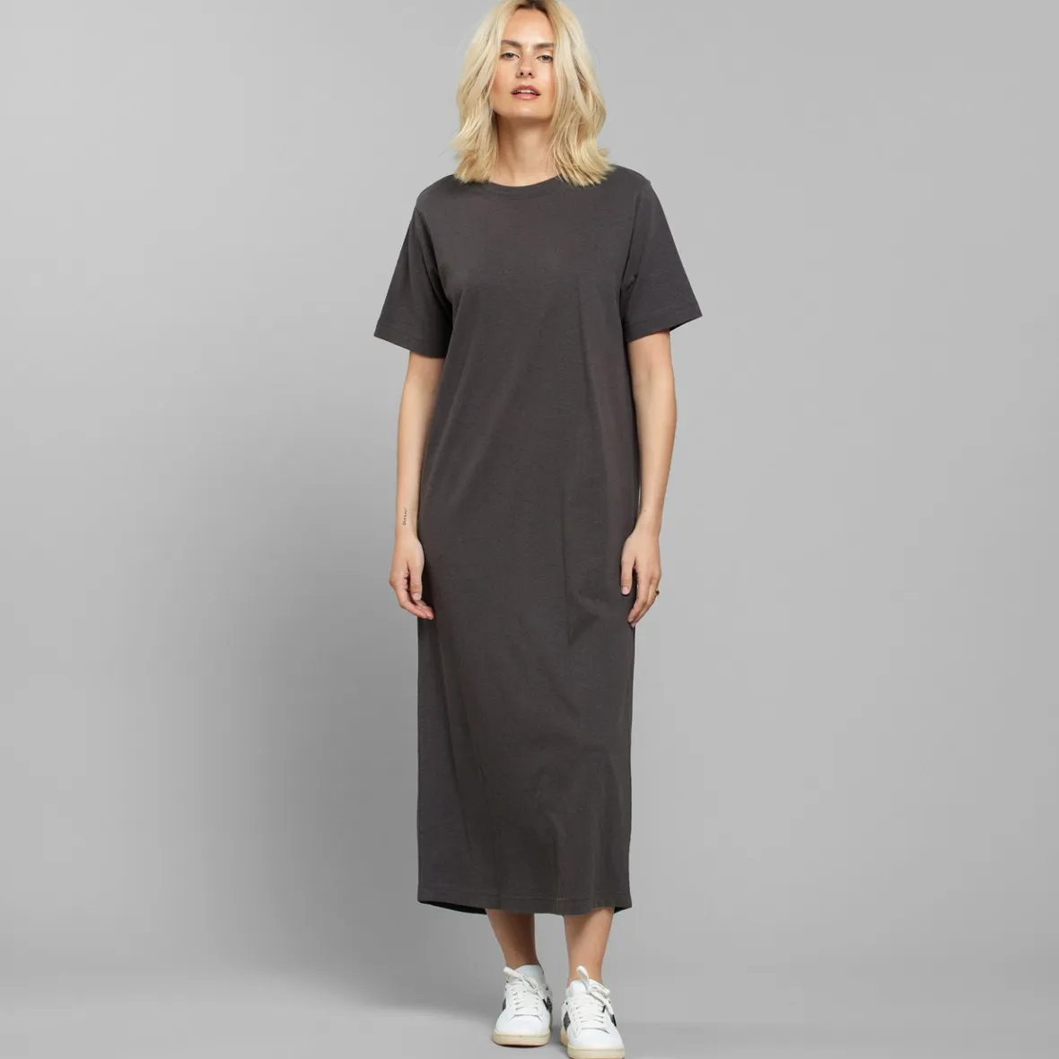 Store Dress Lammhult Hemp Charcoal Women Dresses