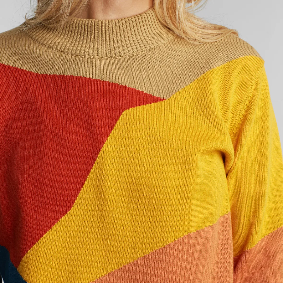 Cheap Dress Lo Cut Mountain Multi Color Women Knitwear | Dresses