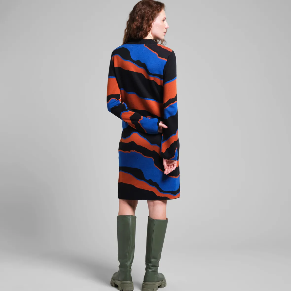 Best Dress Lo Faded Mountains Multi Color Women Dresses