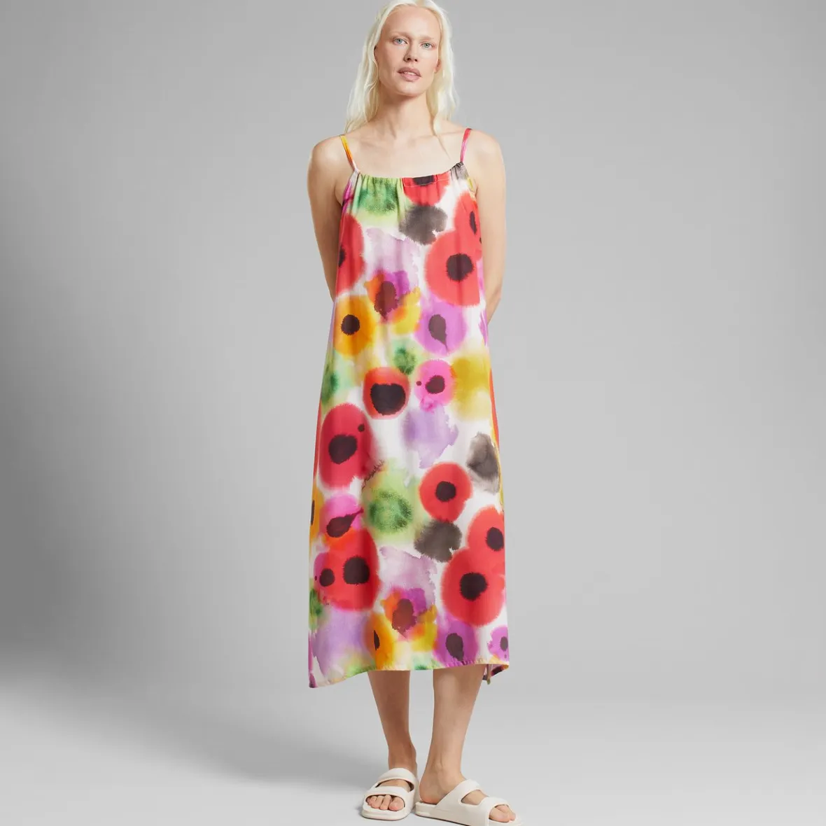 Hot Dress Reimersholme Abstract Floral Multi Color Women Outlet