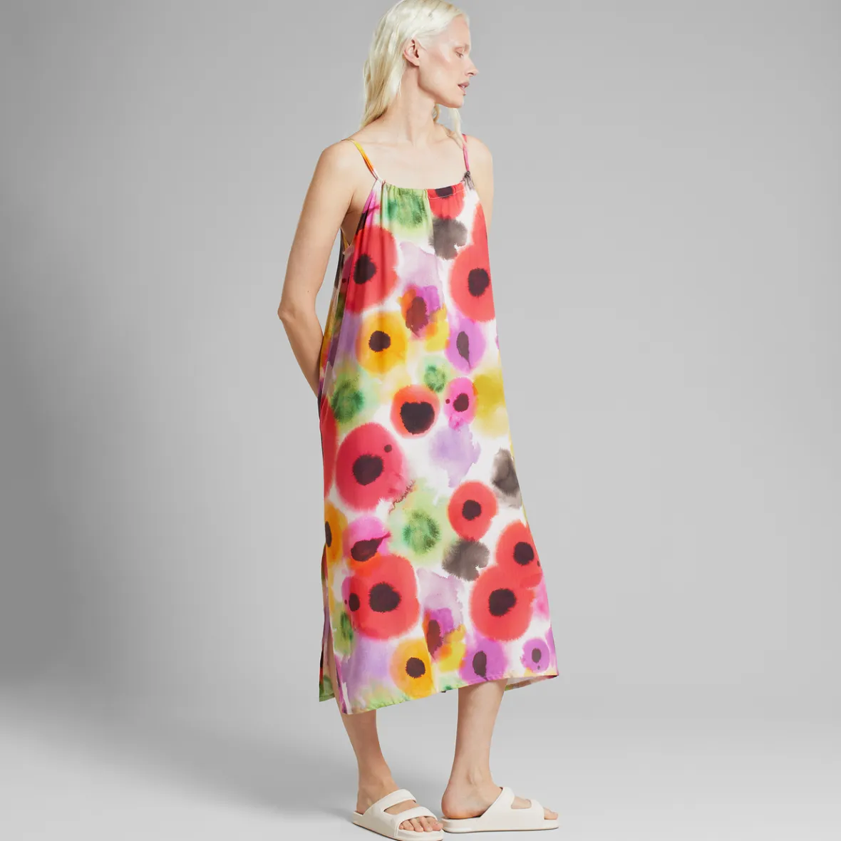 Hot Dress Reimersholme Abstract Floral Multi Color Women Outlet