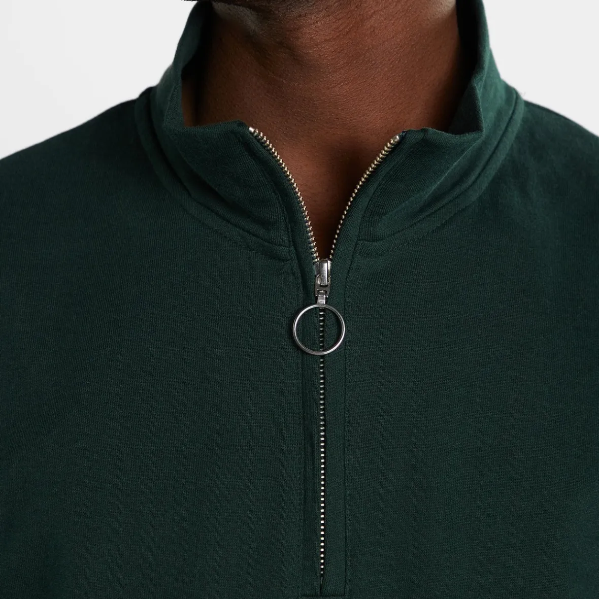 Shop Halfzip Sweatshirt Storuman Base Dark Green Outlet