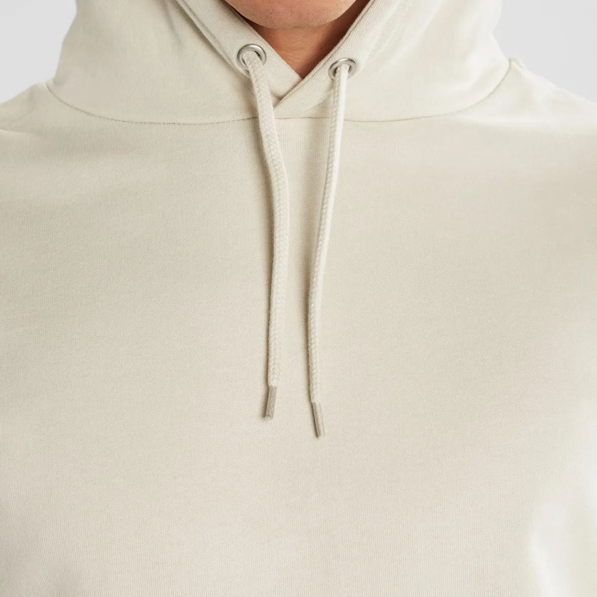 Cheap Hoddie Falun Base Oat White Outlet