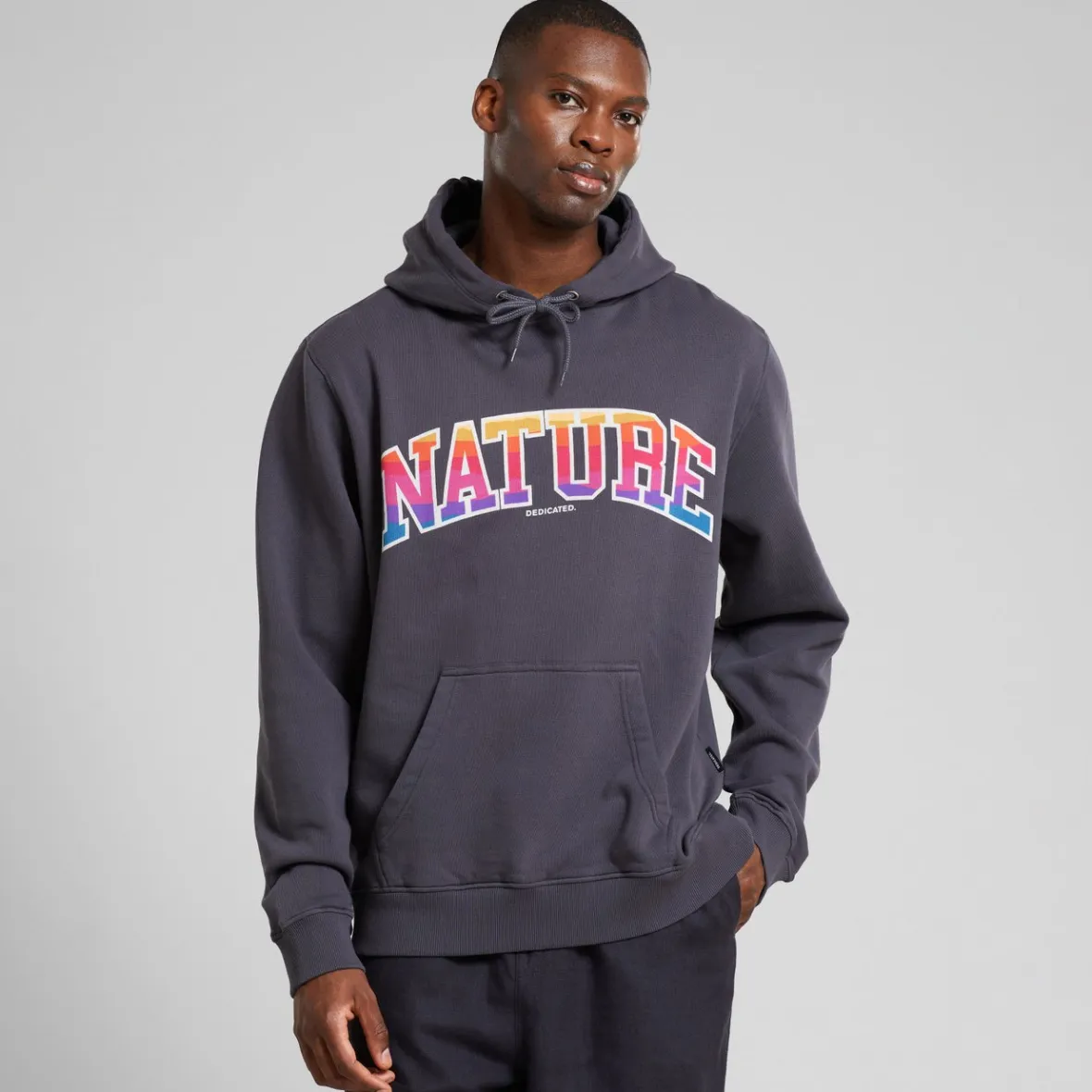 Store Hoodie Falun Nature Sunset Charcoal Sweats