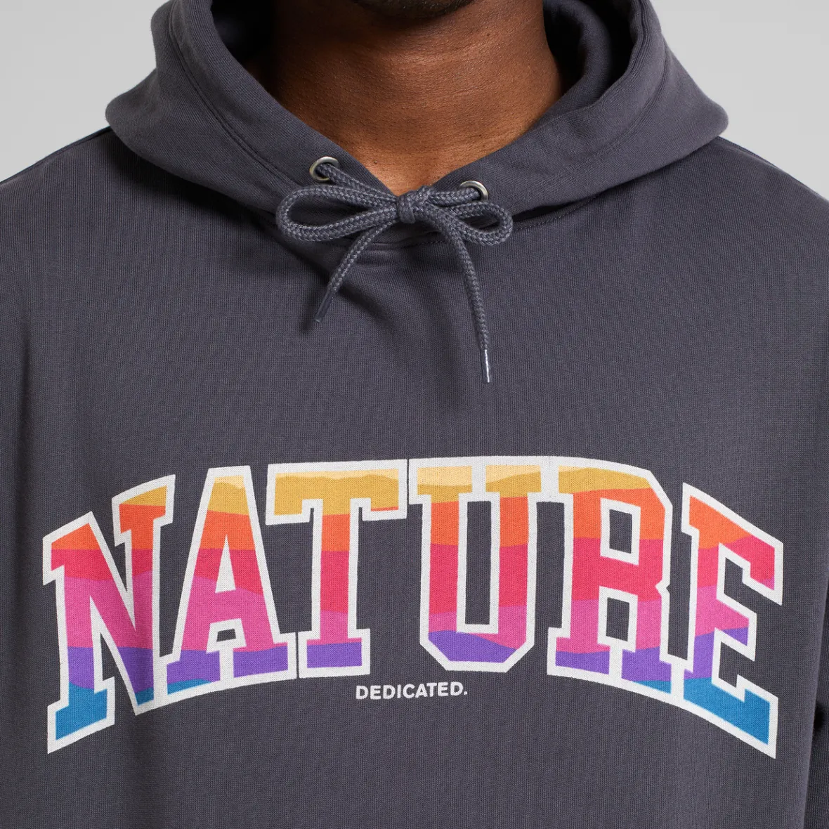 Store Hoodie Falun Nature Sunset Charcoal Sweats