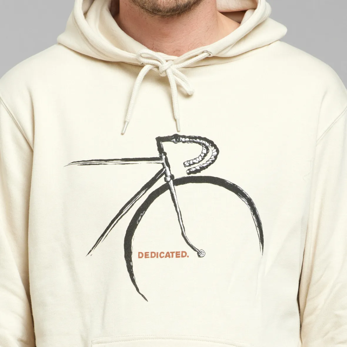 Best Hoodie Falun Side Bikes Oat White Outlet