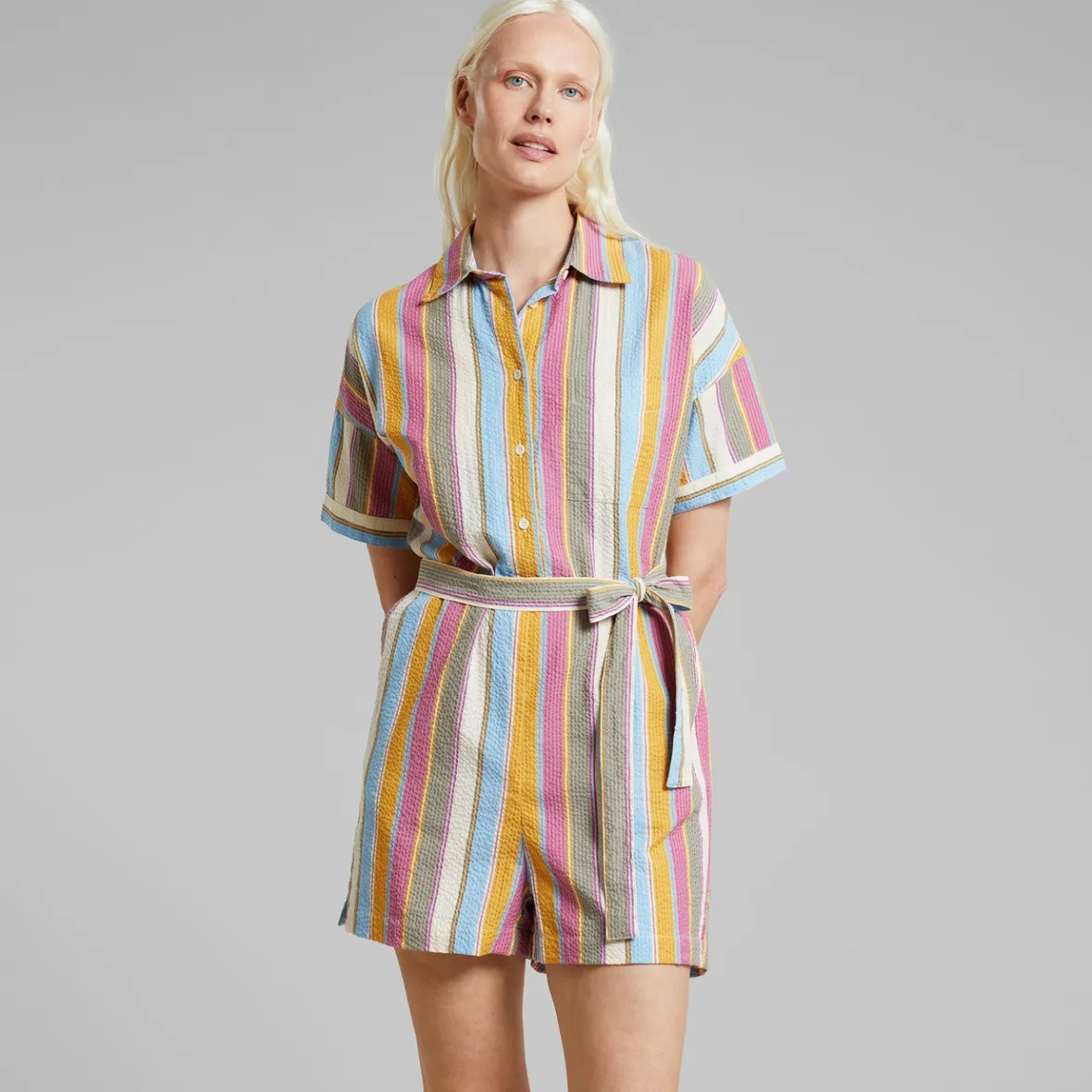 Cheap Jumpsuit Liljeholmen Club Stripe Multi Color Women Jumpsuits
