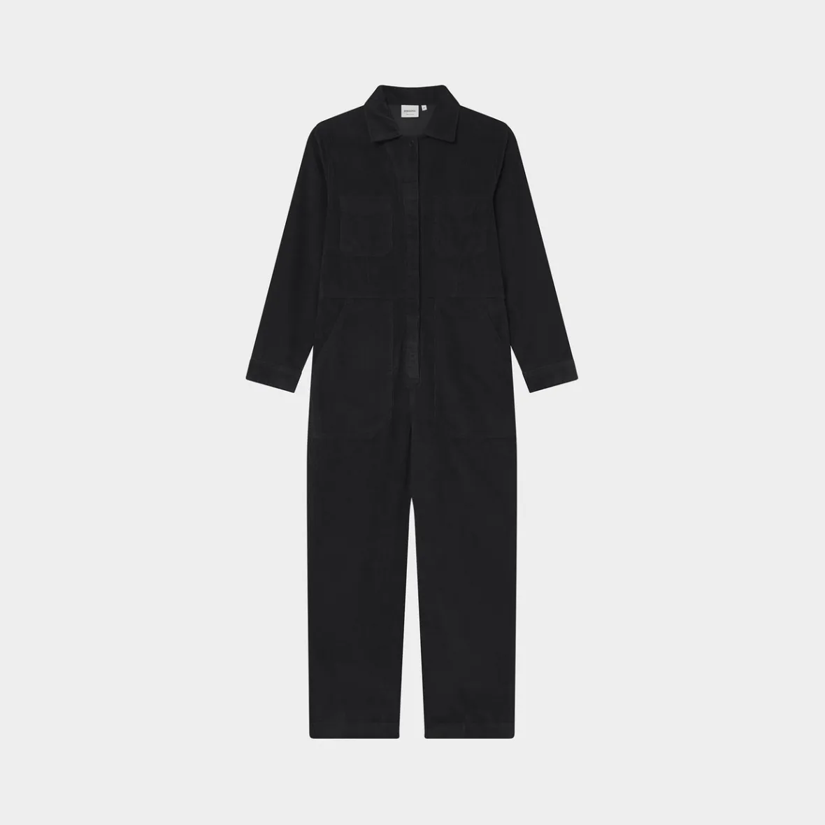 New Overall Docksta Corduroy Black Women Jumpsuits