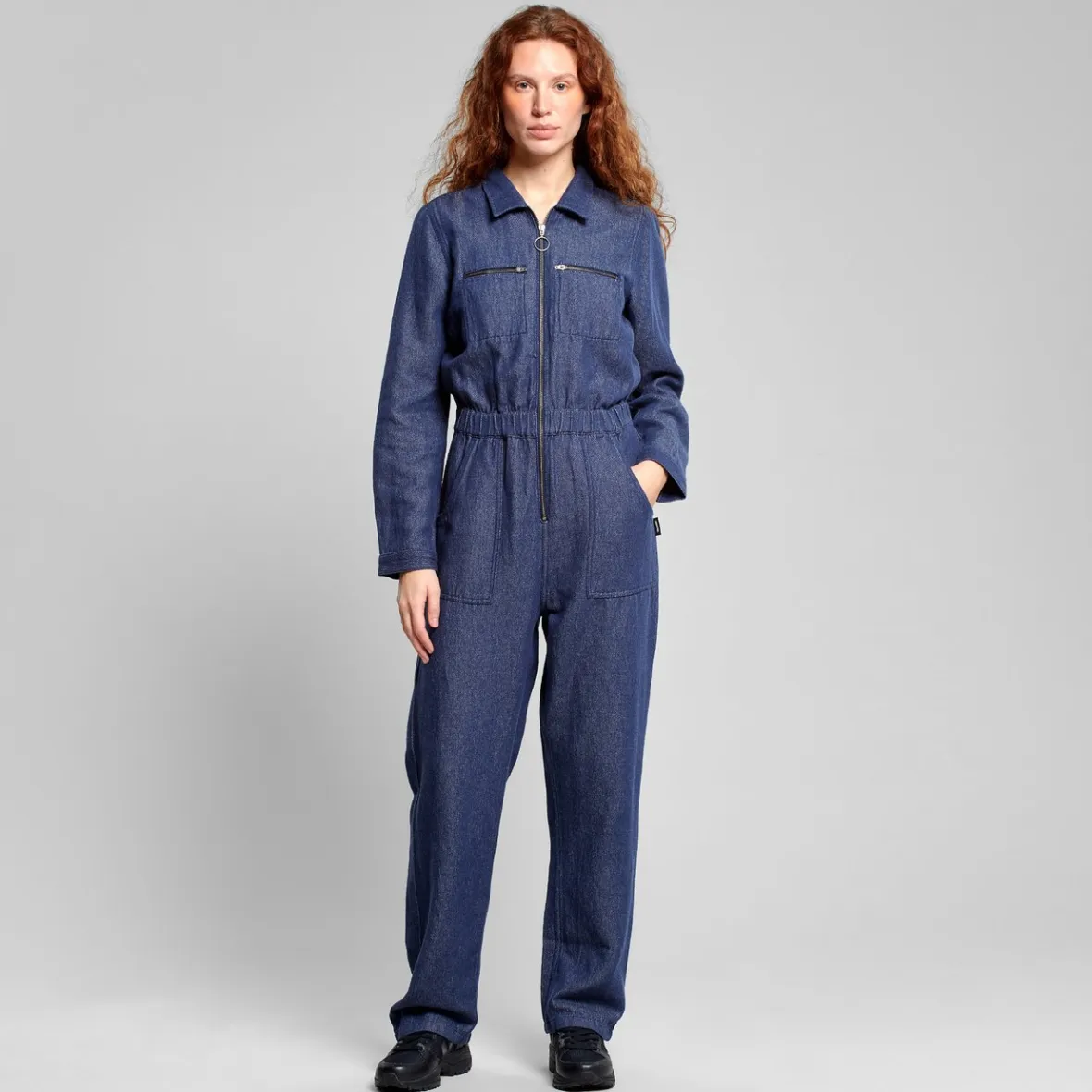 Clearance Overall Hultsfred Hemp Navy Women Outlet