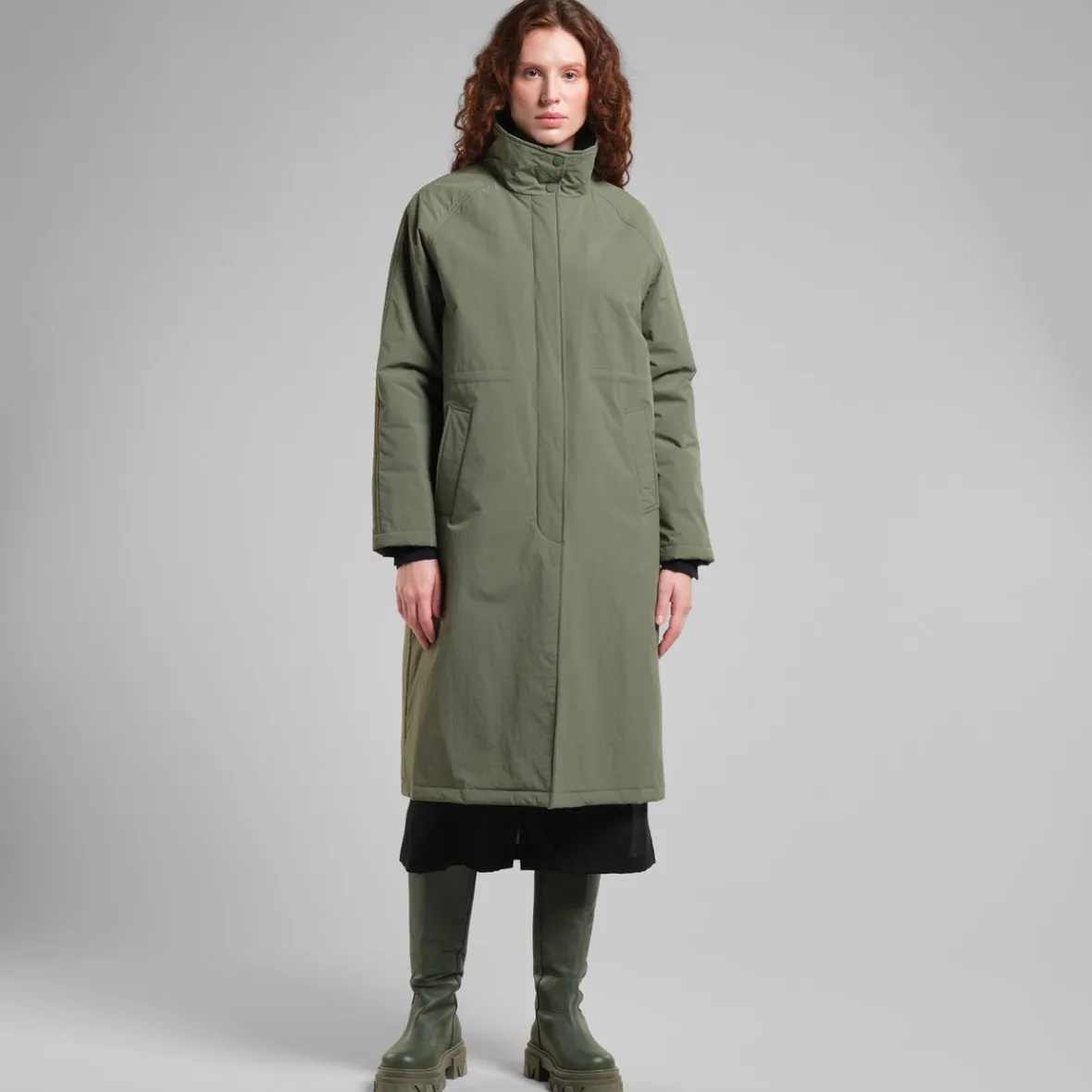 Best Padded Coat Spraglehall Leaf Green Women Jackets