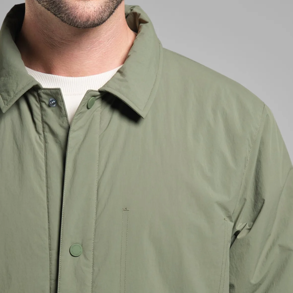 New Padded Jacket Roskilde Leaf Green Jackets