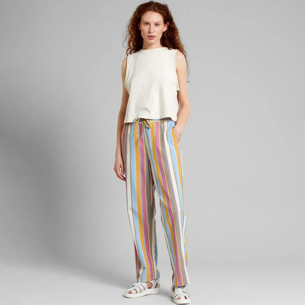 Best Pants Gimo Club Stripe Multi Color Women Outlet