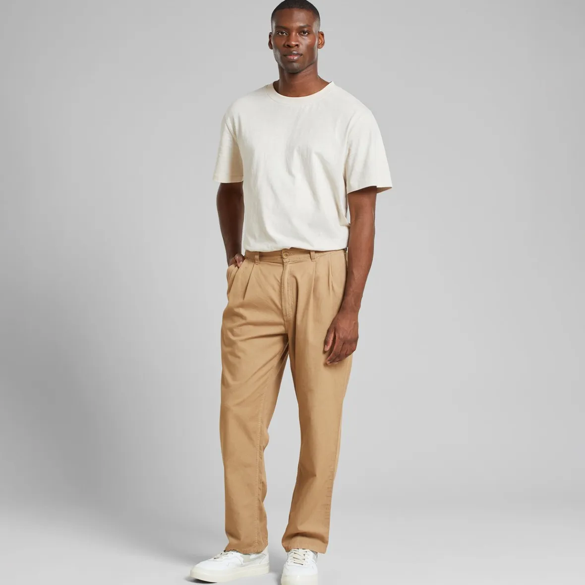 Online Pants Vallen Canvas Kelp Beige Pants