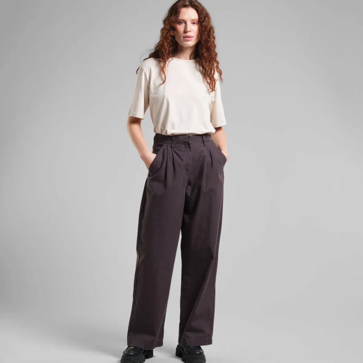 New Pants Vickleby Canvas Phantom Black Women Pants