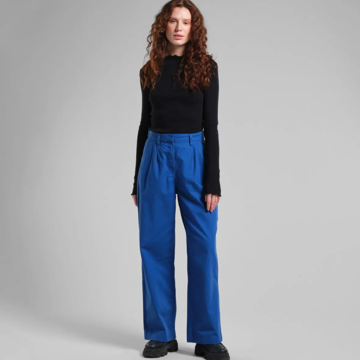 Shop Pants Vickleby Canvas Surf Blue Women Pants