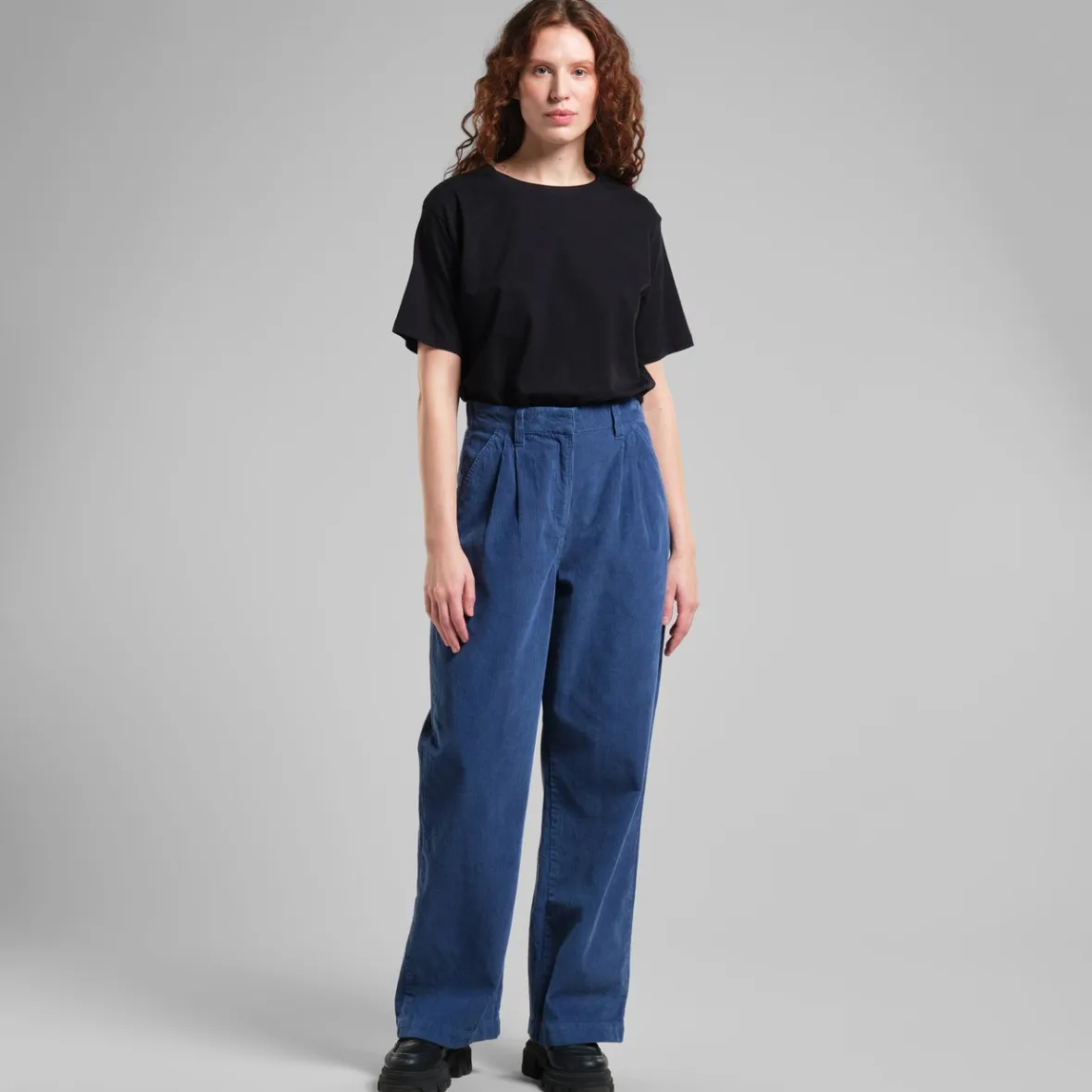 Discount Pants Vickleby Corduroy True Blue Women Pants