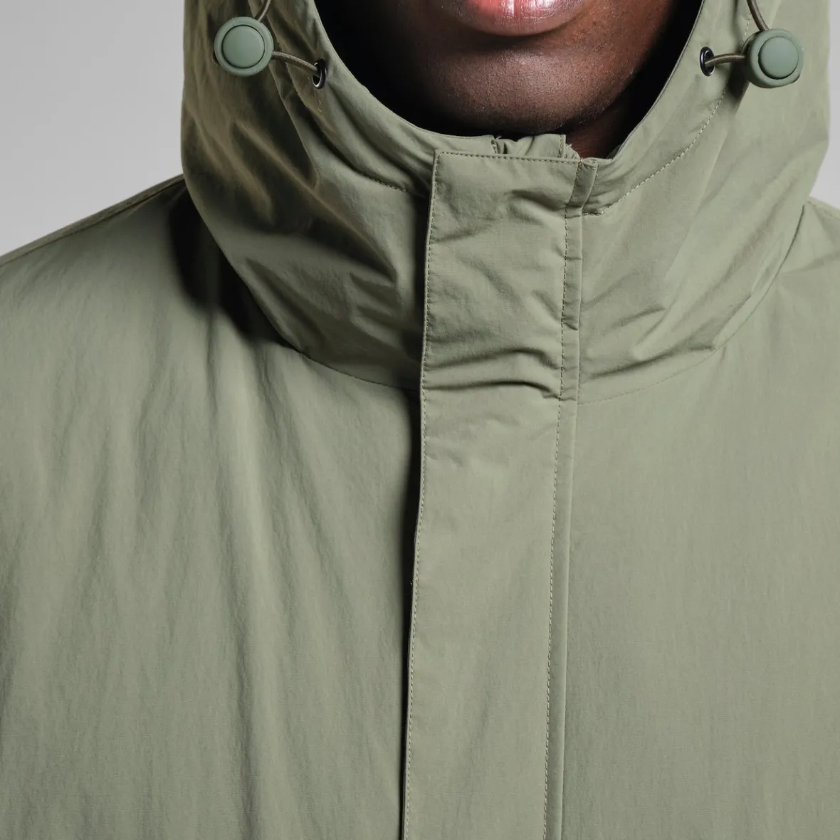 Cheap Parka Jacket Luvos Leaf Green Jackets