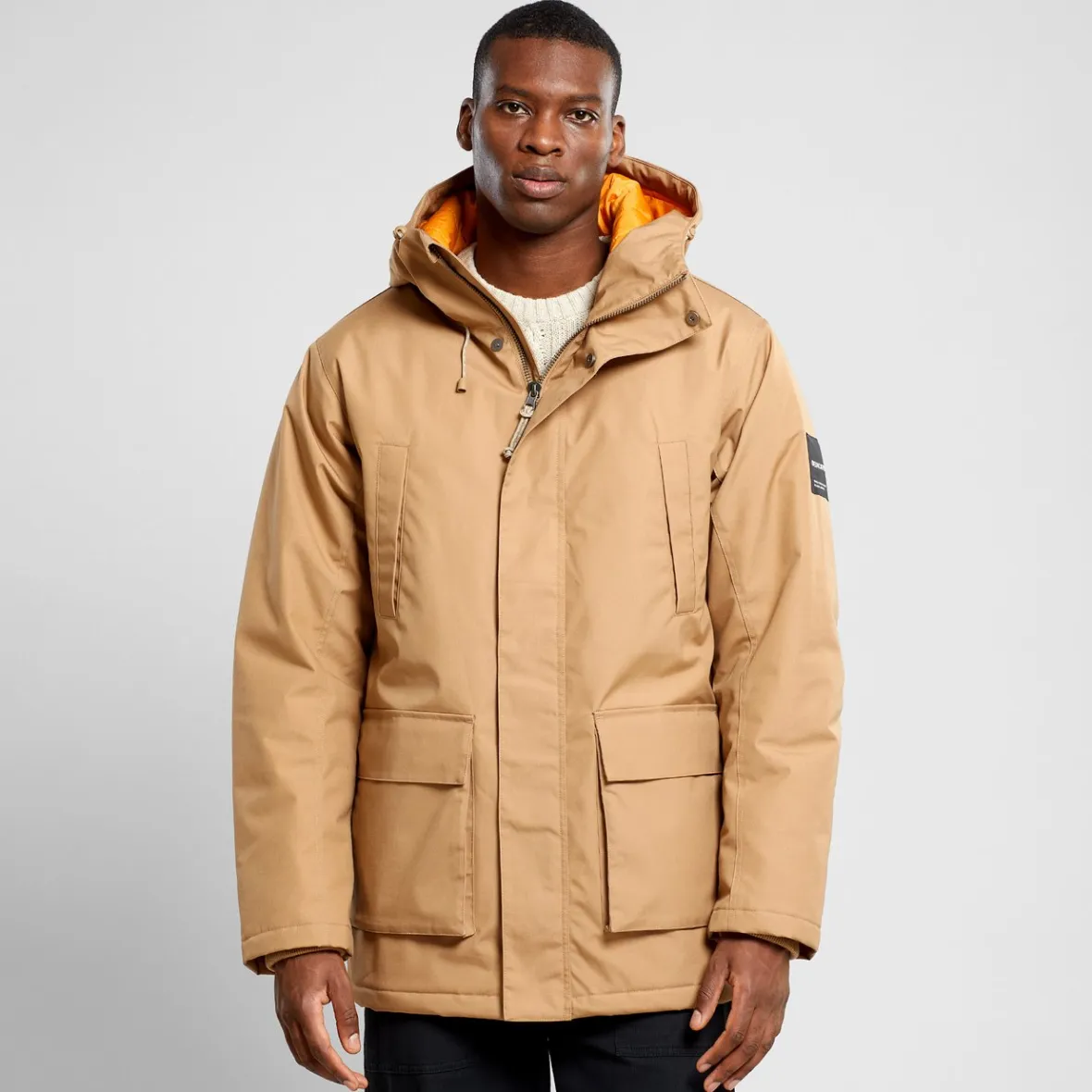 Cheap Parka Jacket Stavanger Tiger Brown Jackets